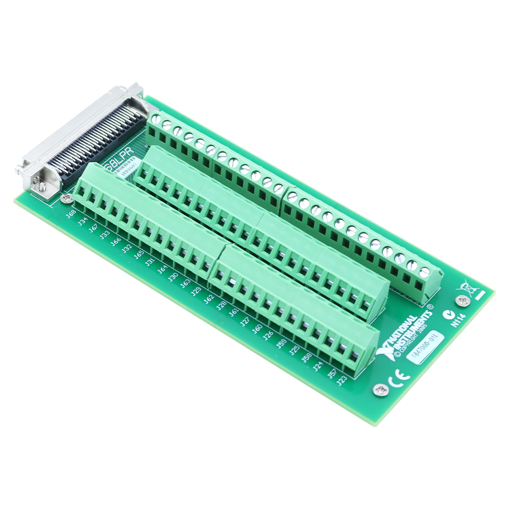 Screw Terminal Block - FOR NI CB-68LPR CB-68LP Compatible Unshielded
