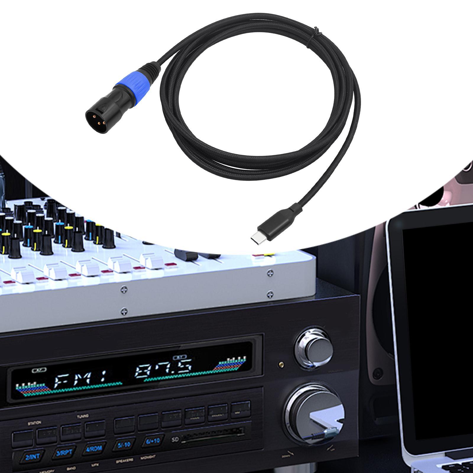 USB C to XLR Male Audio Mixer  - Usb C Cable ulasan dan harga