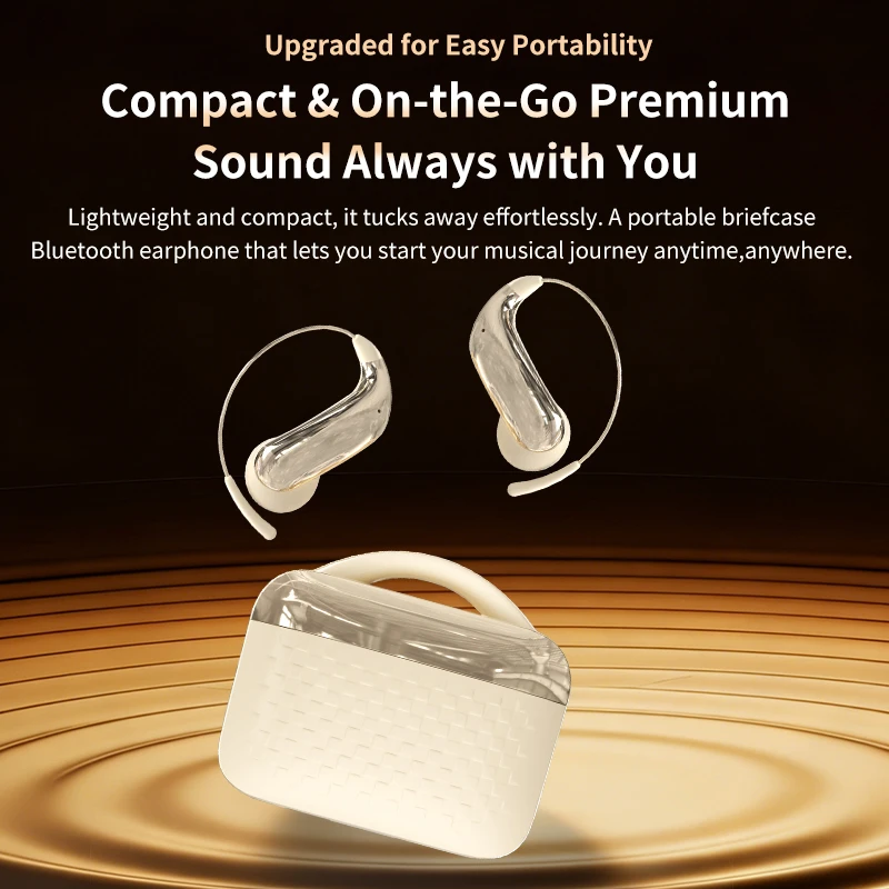 Open Ear Clip Wireless Earbuds - Usb C Cable ulasan dan harga