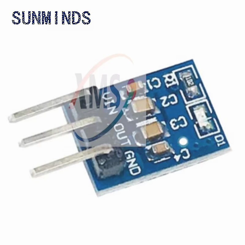 1-10PCS 5V To 3.3V DC-DC Step  - Ams1117 Module ulasan dan harga