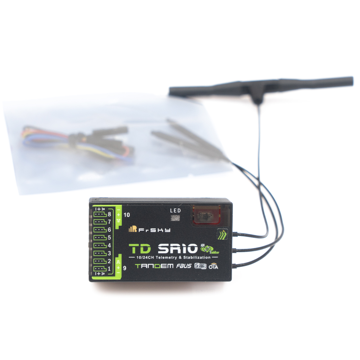 FrSky TD SR10 Dual-Band Receiv - Antenna 2.4Ghz ulasan dan harga
