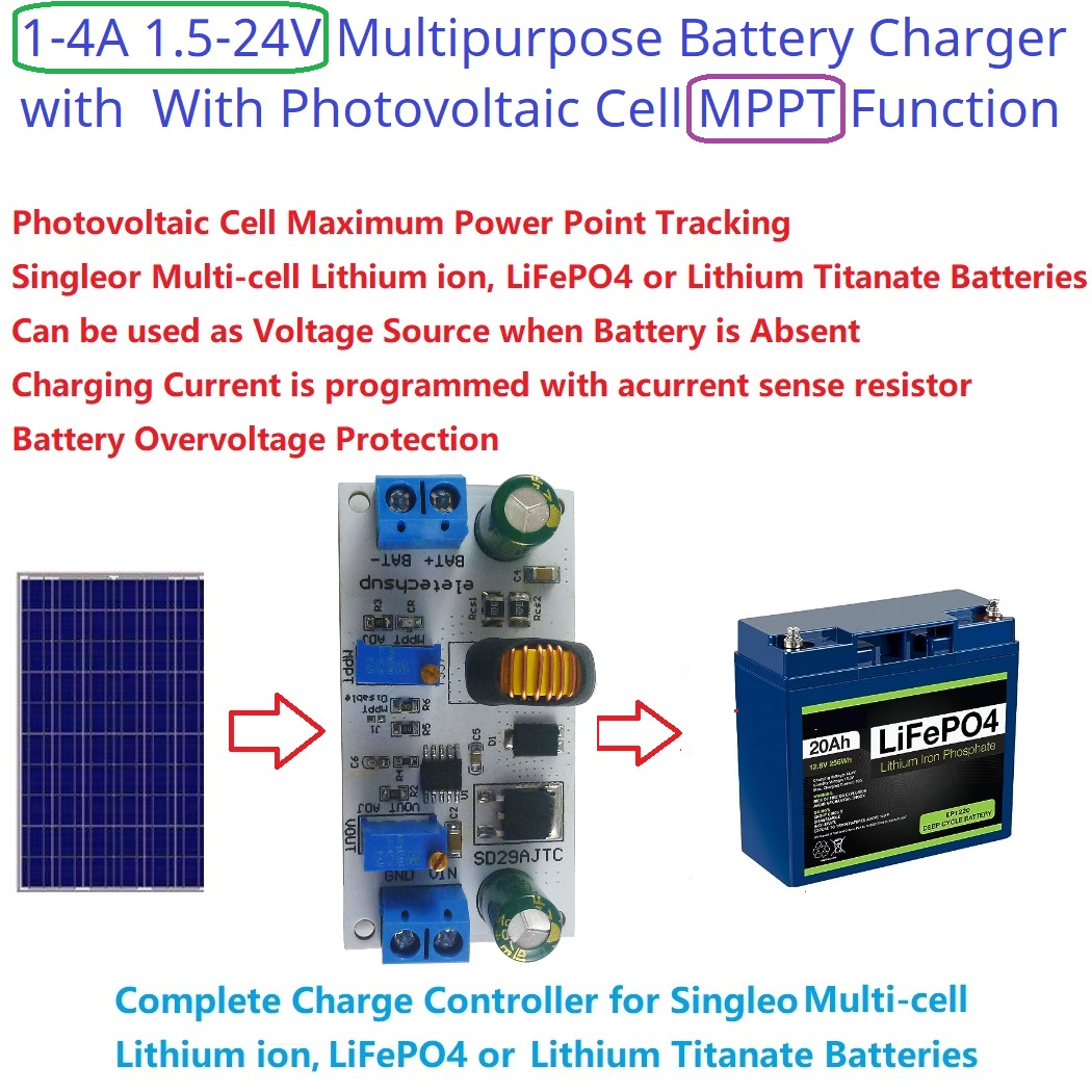 MPPT Solar Charge Controller M - Li Ion Charger Module ulasan dan harga