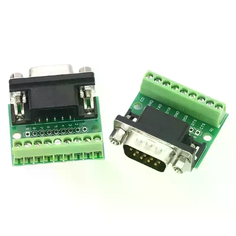 DB9 Male Female Adapter Board  - Screw Terminal Block ulasan dan harga
