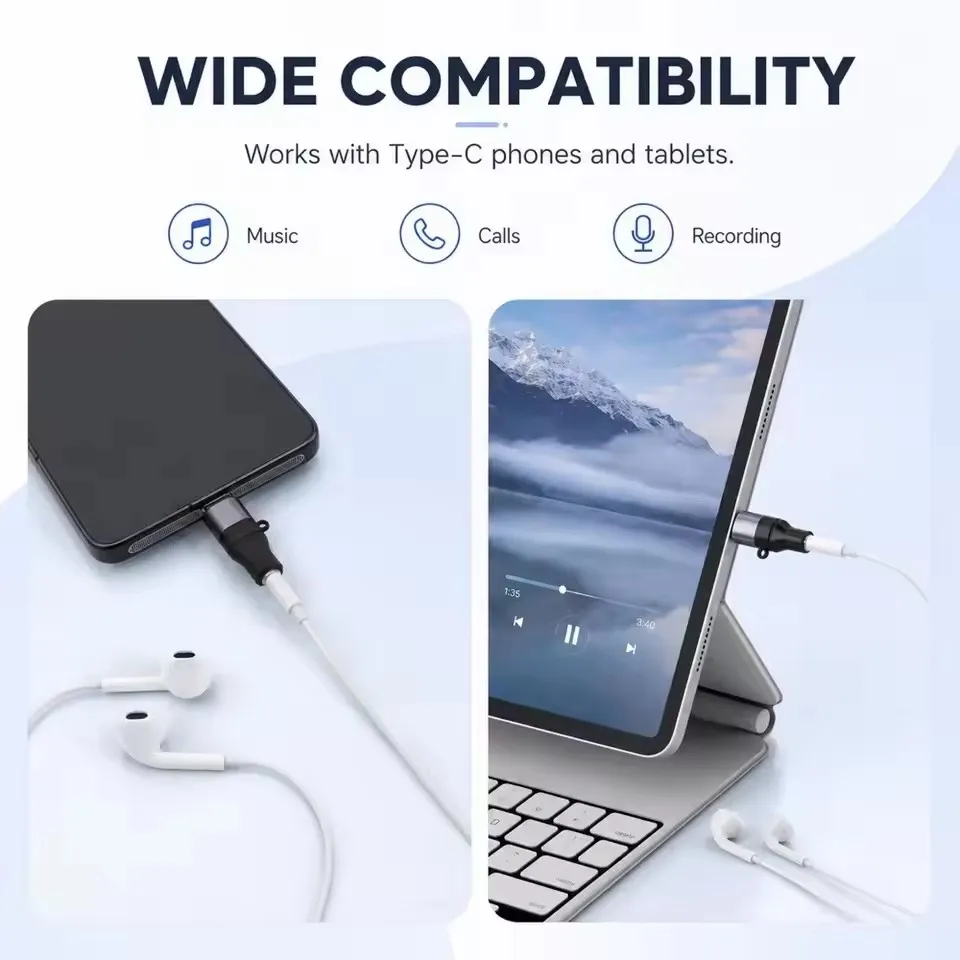 1-4Pcs USB Type C To 3.5MM Hea - Usb C Cable ulasan dan harga