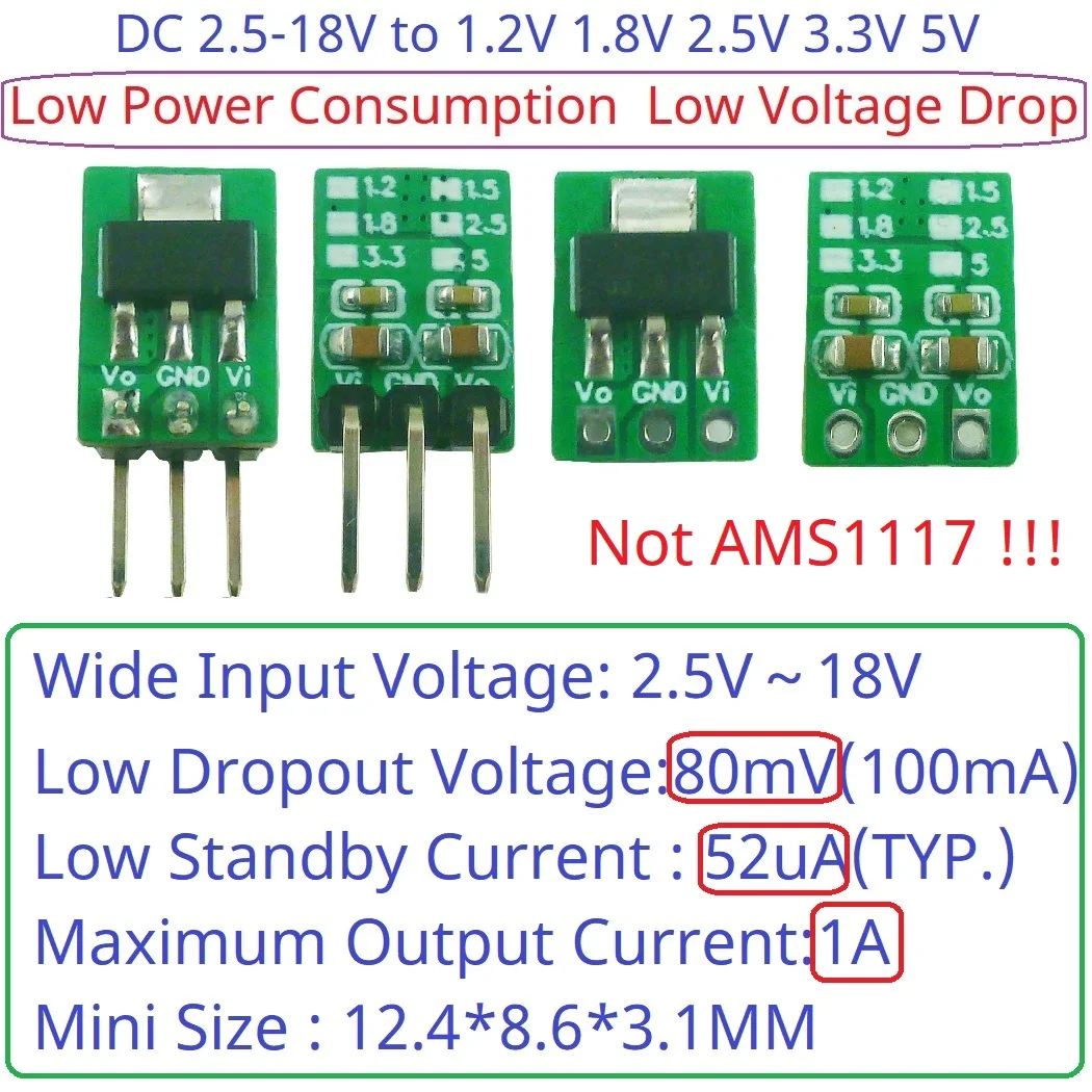 10PCS 2.5-18V to 1.2V 1.8V 2.5 - Esp32 Step Down Buck ulasan dan harga