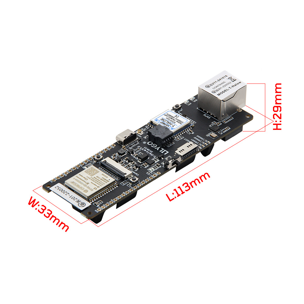 LILYGO® T-Halow ESP32-S3 Devel - Esp32 Battery Holder Lipo ulasan dan harga