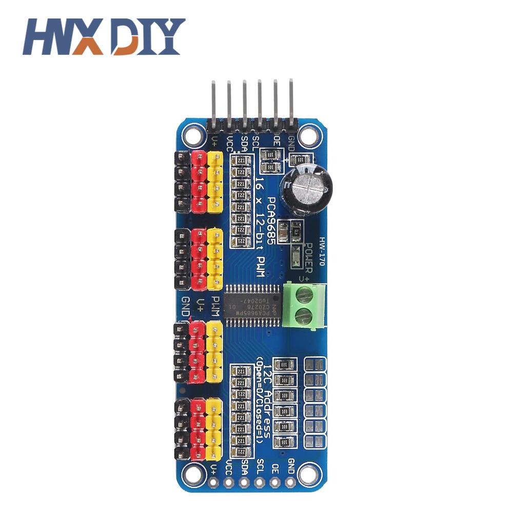 1-5pcs PCA9685 16 Channel 12-b - Breadboard 400 Point ulasan dan harga