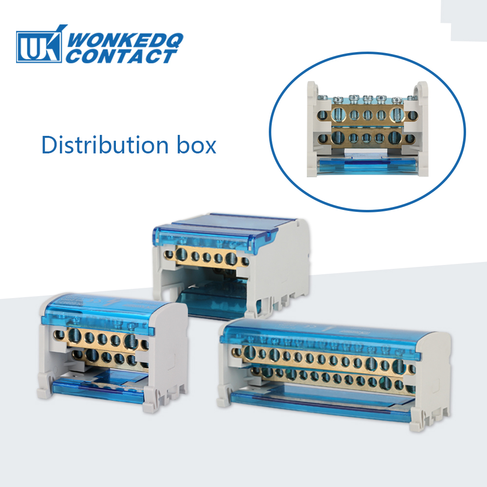 Din Rail Terminal Block WKH-20 - Screw Terminal Block ulasan dan harga