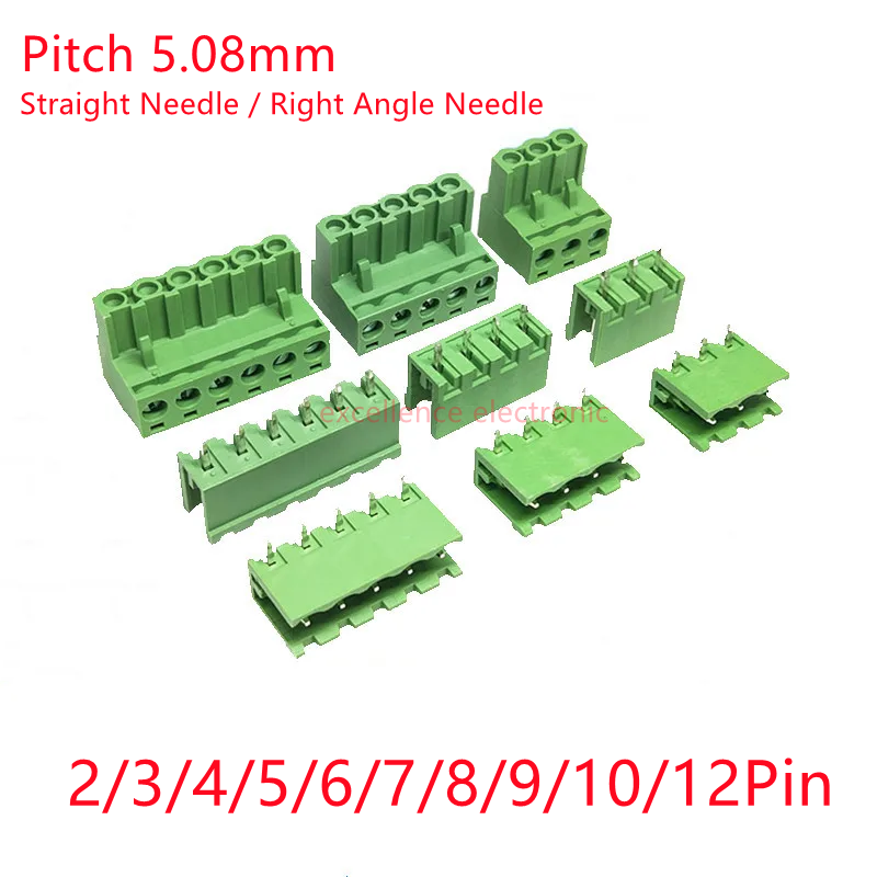 5Pairs 5.08mm Terminal Block 2 - Screw Terminal Block ulasan dan harga